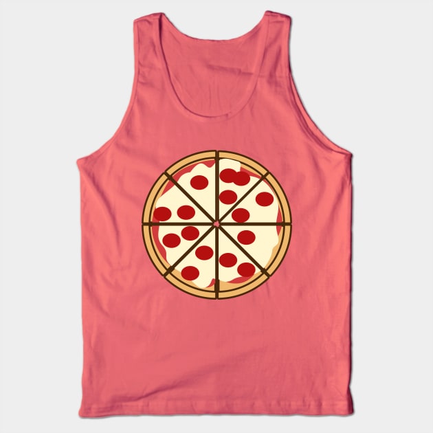 pizza Tank Top by CheMaik